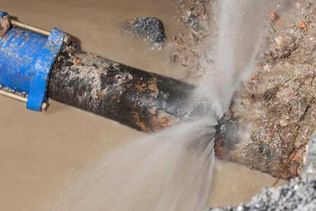 burst pipe repair services